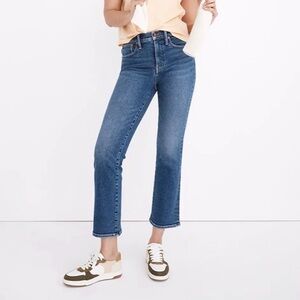 Madewell cali-denim boot cropped jean medium wash